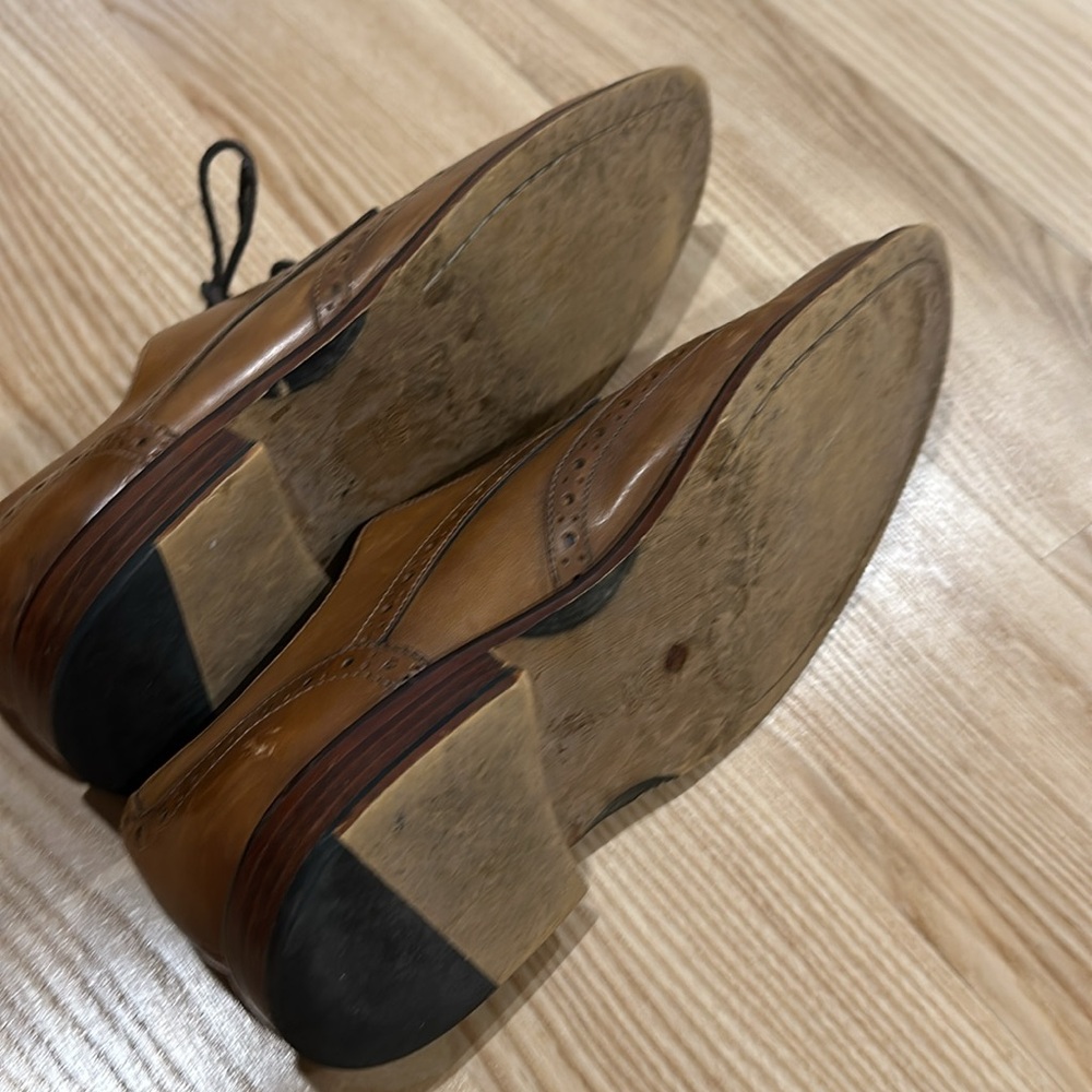 Joseph Abboud wingtip Oxford shoes - Picture 7 of 7